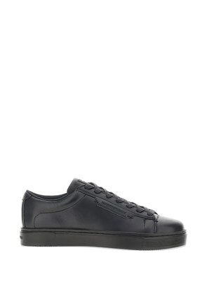 Emporio Armani lace-up sneakers - Black