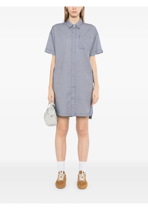 SPORT b. by agnès b. CHECKER shirt DRESS - Blue