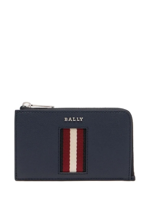 Bally Business ribbon leather cardholder - Blue