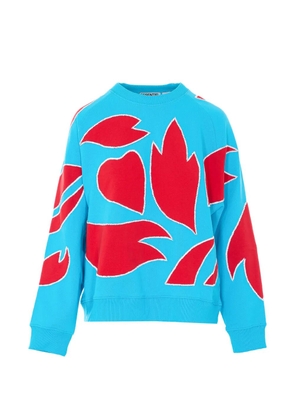 Essentiel Antwerp sequin crewneck sweatshirt - Blue