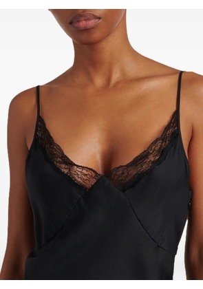 The Row V-neck dress - Black