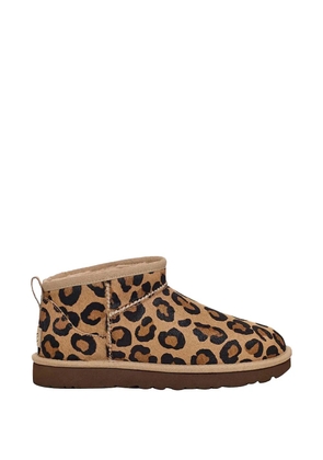 UGG leopard-print ankle boots - Neutrals