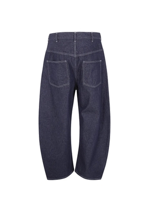 Comme des Garçons Homme barrel-leg jeans - Blue