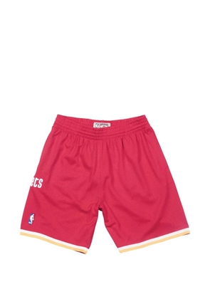 Mitchell & Ness side logo shorts - Red