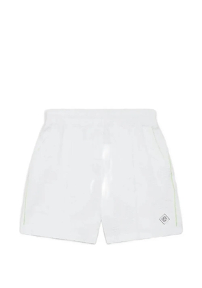 Casablanca monogram-detail shorts - White