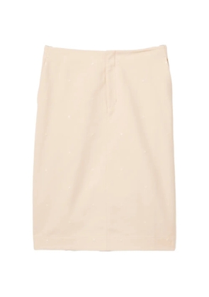 LESS sequin-embellished A-line skirt - Neutrals