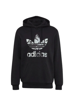 adidas camo logo hoodie - Black