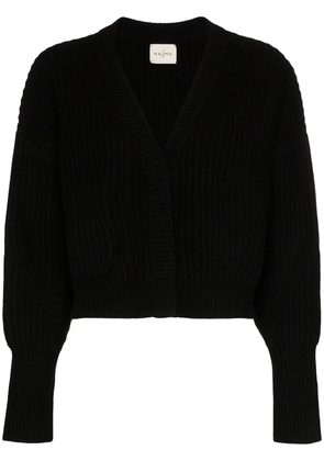 Le Kasha cropped cardigan - Black