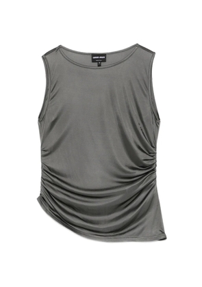 Giorgio Armani ruched top - Grey
