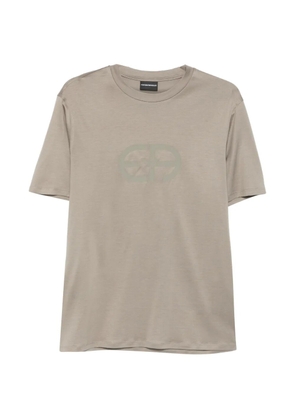 Emporio Armani logo-print T-shirt - Grey