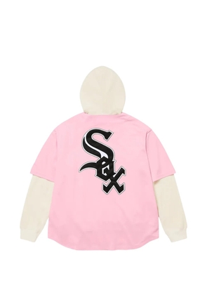 Supreme x Chicago White Sox printed hoodie - Neutrals