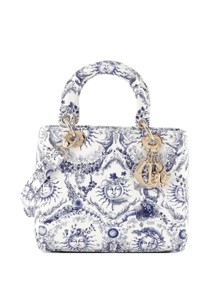 Christian Dior Pre-Owned Le Soleil Lady Dior NM Bag Printed Leather Medium satchel - Blue