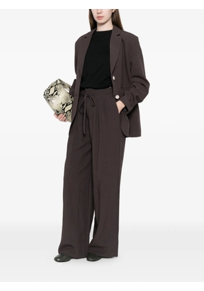 Eleh Malva tie waist trousers - Brown