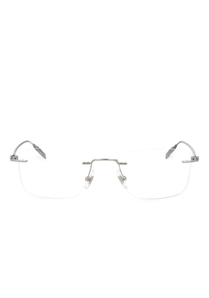 Montblanc MB0431O rectangle-frame glasses - Grey