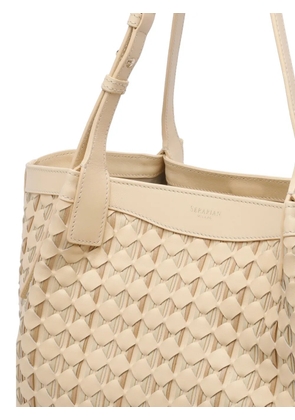 Serapian Secret mosaico small tote bag - Neutrals