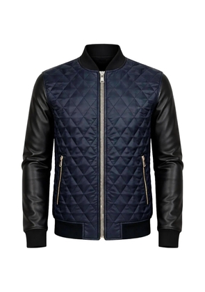 YES LONDON quilted bomber jacket - Blue