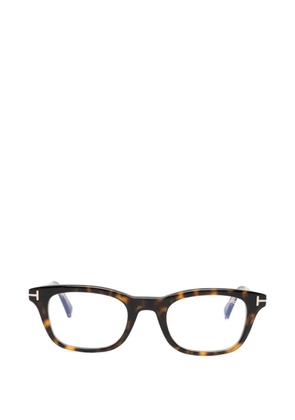 TOM FORD Eyewear rectangle-frame glasses - Brown