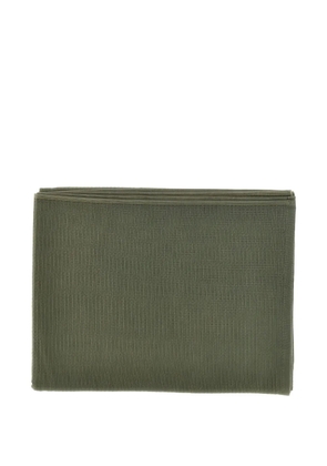 Emporio Armani cotton beach towel - Green