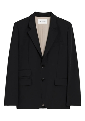 AMI Paris single breasted boxy jacket - Black