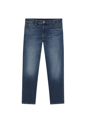 BOSS logo-patch jeans - Blue