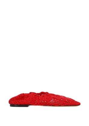 ODISSI Iris flat shoes - Red