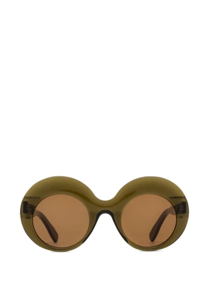 AUDE HEROUARD Michele round-frame sunglasses - Green