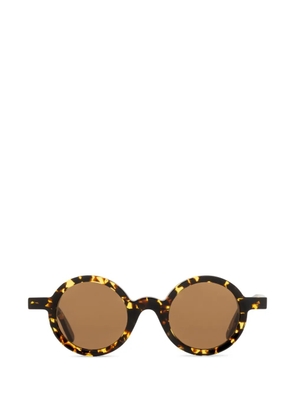 AUDE HEROUARD Marianne round-frame sunglasses - Brown