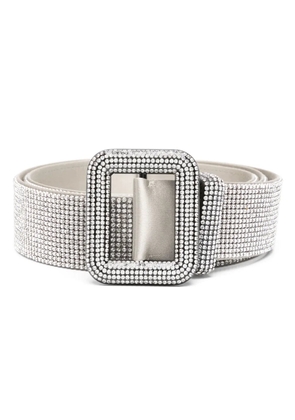 Benedetta Bruzziches Venus crystal-embellished belt - Silver
