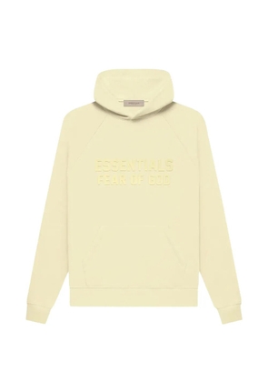FEAR OF GOD ESSENTIALS embossed-logo hoodie - Yellow