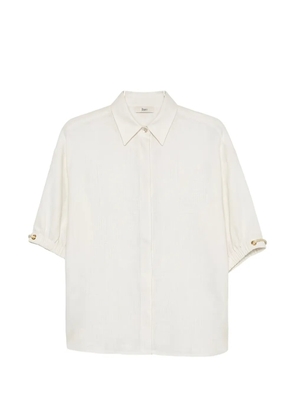 Herno short-sleeve buttoned shirt - Neutrals
