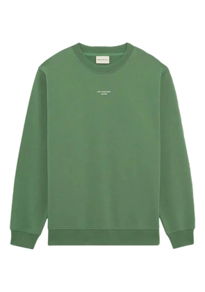 Drôle De Monsieur slogan sweatshirt classique - Green