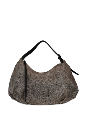 Borbonese medium shoulder bag - Neutrals