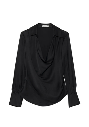 Simkhai cowl long-sleeve top - Black