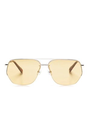 Jacquemus The Aviador sunglasses - Gold