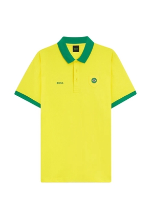 BOSS short-sleeve polo shirt - Yellow