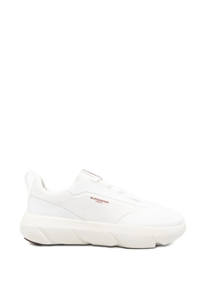 Alexander Smith Eclipse panelled leather sneakers - White