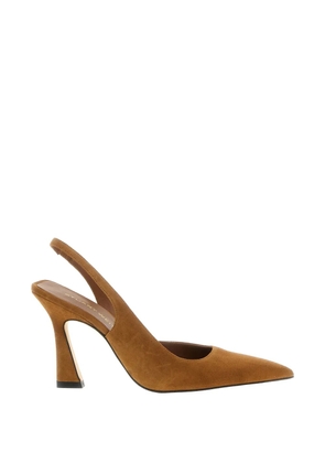 Stuart Weitzman Vinnie suede pumps - Brown