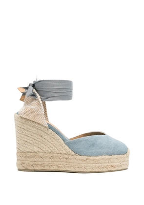 Castañer Chiara tie fastening espadrilles - Blue