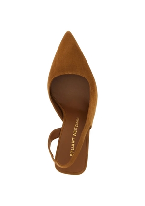 Stuart Weitzman Vinnie suede pumps - Brown