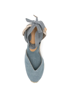 Castañer Chiara tie fastening espadrilles - Blue