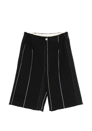 Phisique Du Role striped shorts - Black