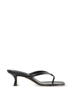 Manolo Blahnik Paterno thong-strap sandals - Black