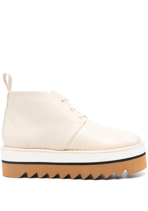 Stella McCartney 50mm Sneak-Elyse boots - Neutrals