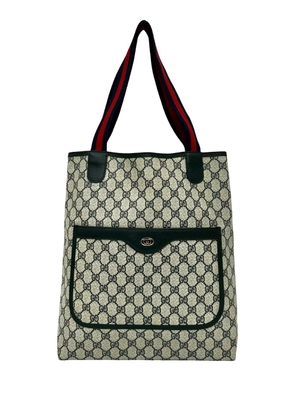 Gucci Pre-Owned 20th Century GG Supreme Web tote bag - Brown