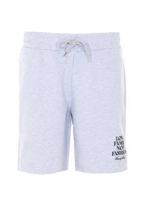 Family First elasticated waist print shorts - Grey