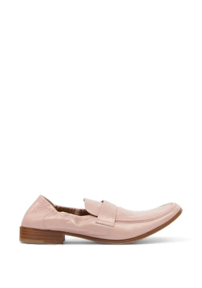 MM6 Maison Margiela penny strap leather ballet flats - Pink