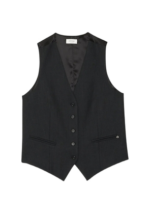 Ottod'Ame button welt-pocket waistcoat - Black