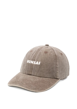 Bonsai logo baseball cap - Brown