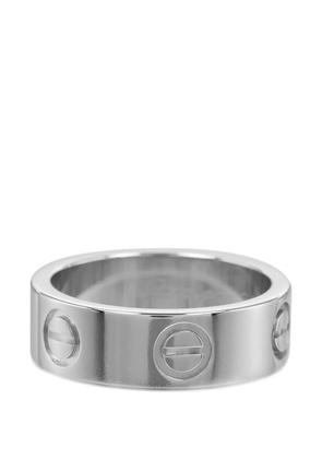 Cartier 2001 Platinum Classic Love ring - Silver
