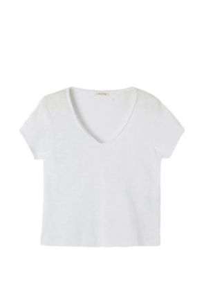 American Vintage Sonoma V-neck T-shirt - White